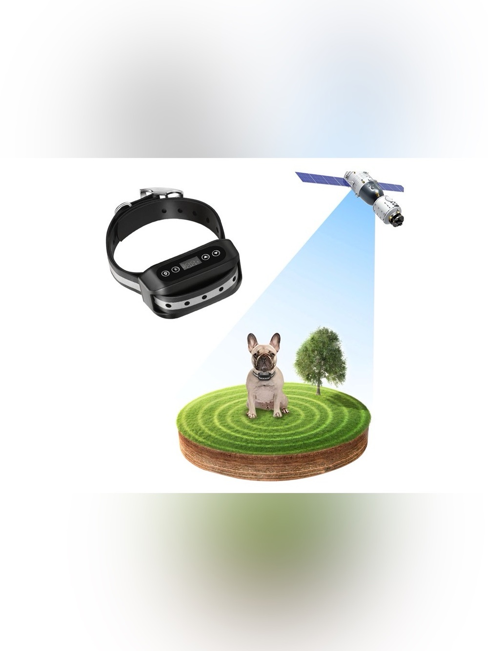 Blingbling Petsfun GPS Wireless Dog Fence System,